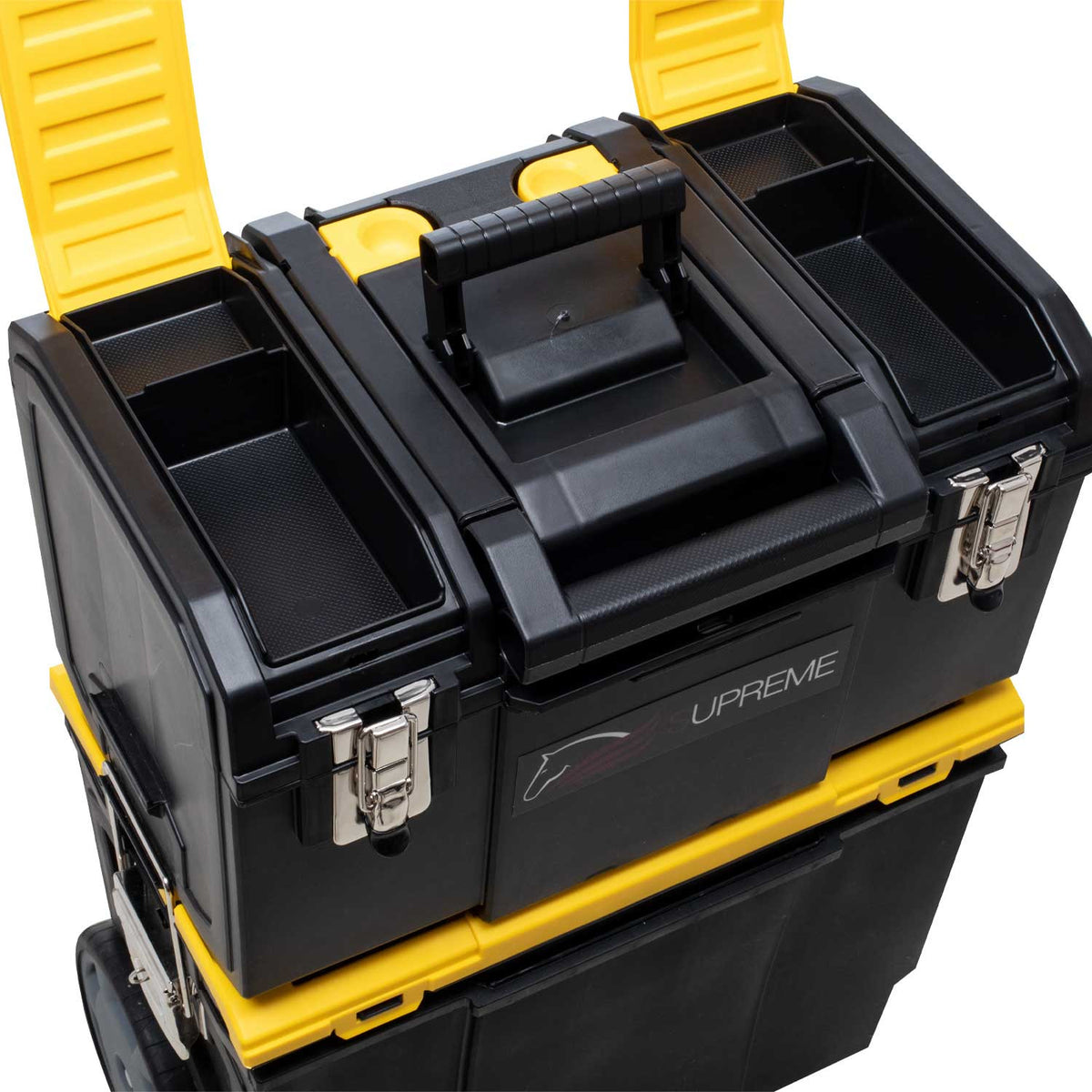 Baule porta attrezzi con ruote 3 in 1 Supreme per scuderia