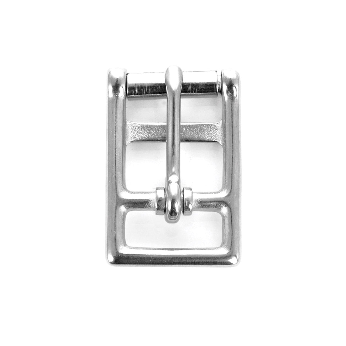 FIBBIA SOTTOPANCIA INGLESE INOX