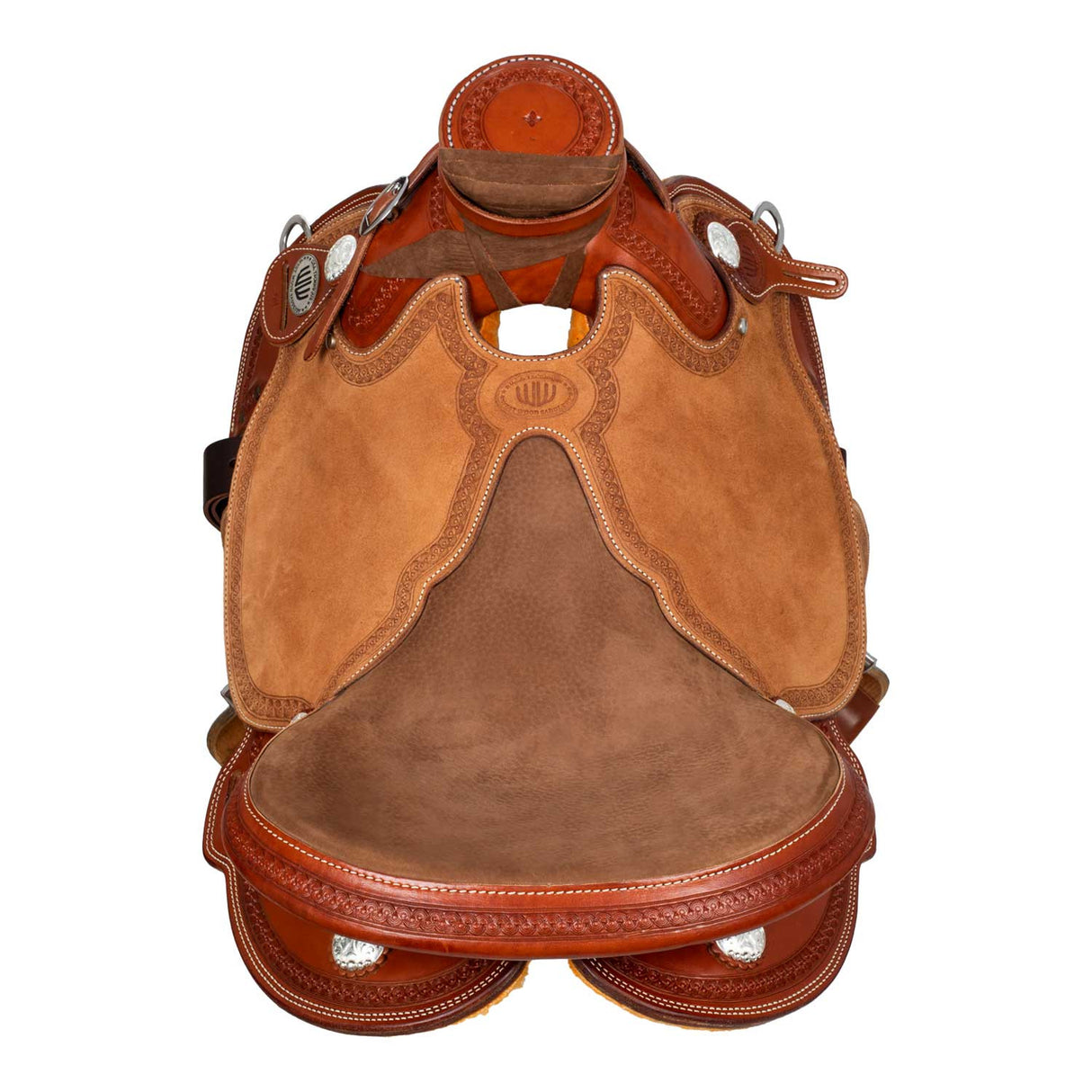 Sella Westwood Classic Ladywade – Cognac Reverse Natural Border #81 | Nabuck 5020