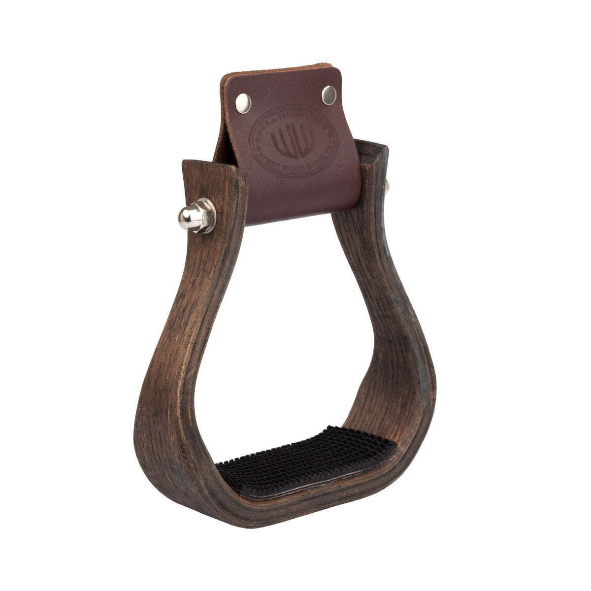 Staffa western Westwood in legno con pedana antiscivolo