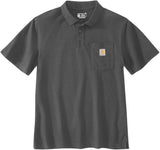Carhartt Loose Fit Short-Sleeve Pocket Polo blu scuro