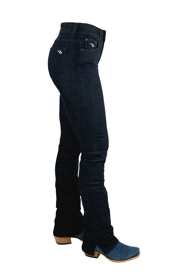 Jeans Ranch Girls Bootcut Stretch ´CLEO´ in denim scuro