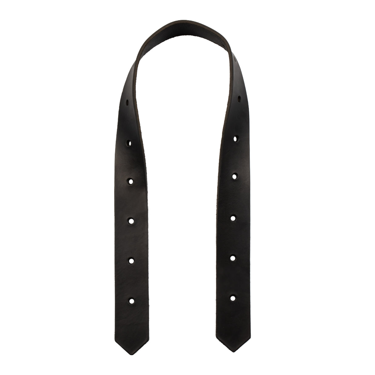 Riscontro in cuoio corto western 46 cm
