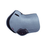 Suede close contact square ice blue