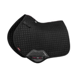 Suede close contact square black