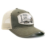 Blue "Farm Life" Trucker Cappellino americano
