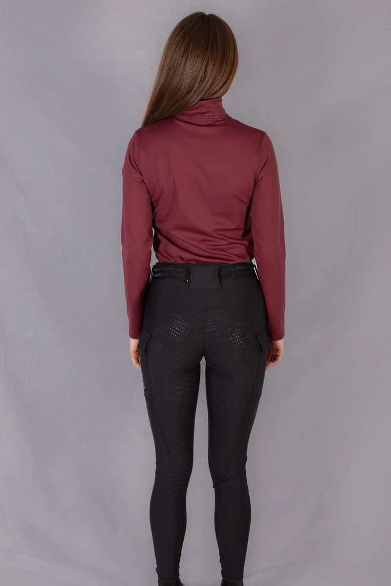 LEGGINGS CARGO NERO EQUUS.BRAND