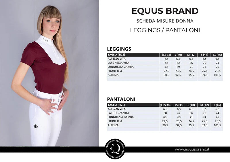 LEGGINGS CARGO NERO EQUUS.BRAND