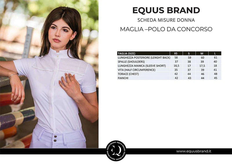 MAGLIA DA CONCORSO ELEONORA BIANCA EQUUS. BRAND