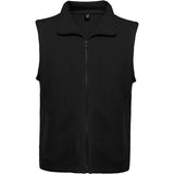 Gilet in pile New Bellagio Roly con collo alto e tasche con zip