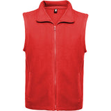 Gilet in pile New Bellagio Roly con collo alto e tasche con zip