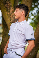 PANTALONE UOMO OXFORD BIANCO EQUUS.BRAND