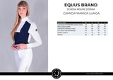 POLO DA CONCORSO CLOE MANICA LUNGA EQUUS.BRAND