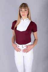 POLO DA CONCORSO SVEVA BORDEAUX EQUUS.BRAND