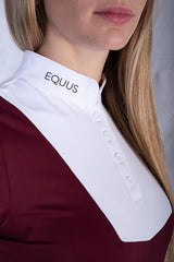POLO DA CONCORSO SVEVA BORDEAUX EQUUS.BRAND