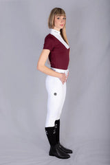 POLO DA CONCORSO SVEVA BORDEAUX EQUUS.BRAND
