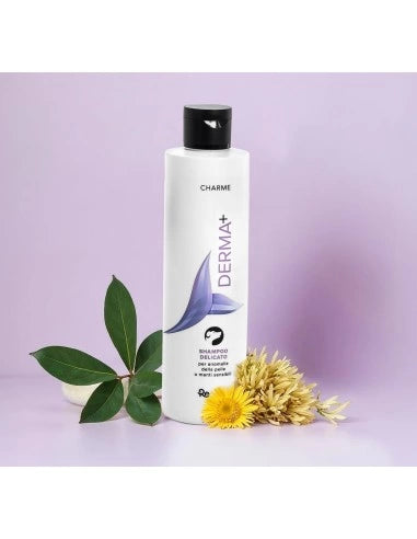 Shampoo per cani e gatti Charme Derma+ per cute sensibile, 250 ml