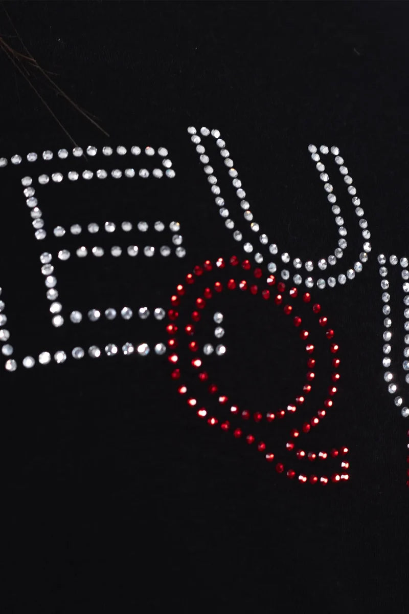 T-SHIRT SWAROVSKI RED EQUUS.BRAND