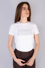 T-SHIRT SWAROVSKI SQUARE EQUUS BRAND